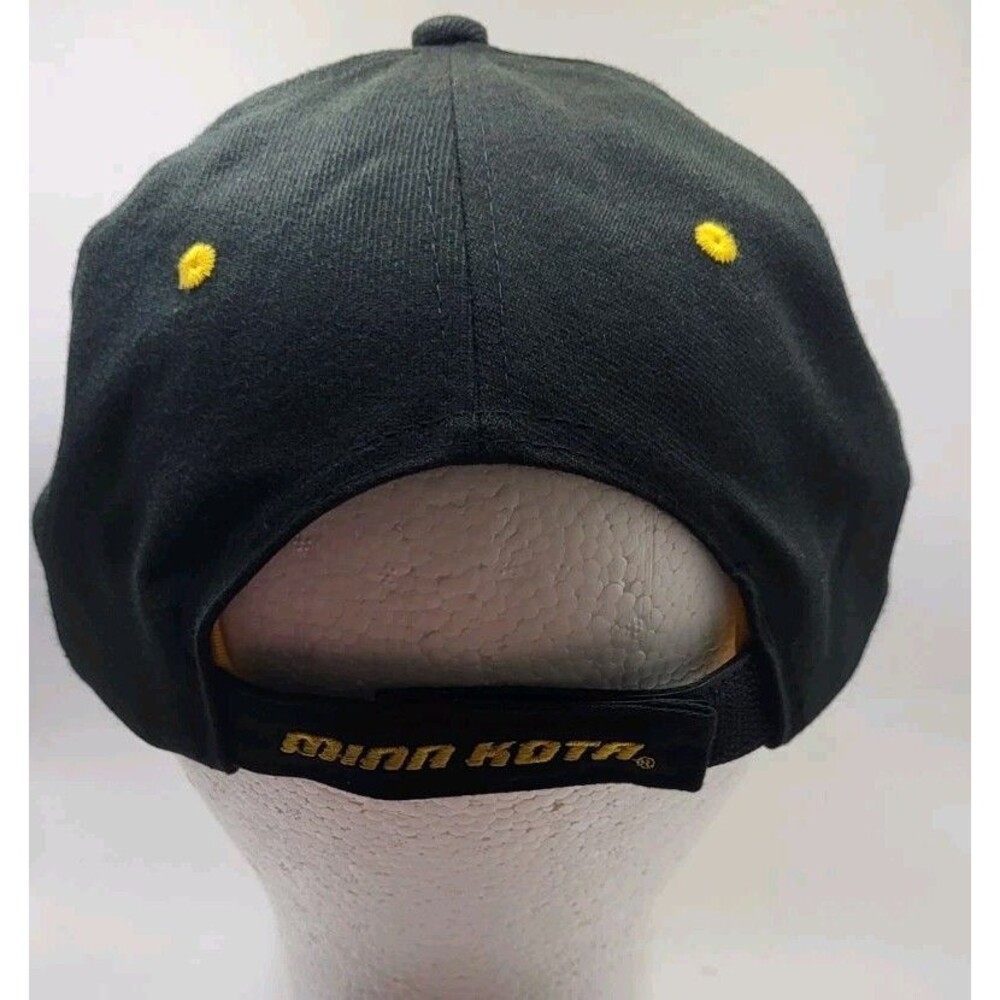 Vintage Minn Kota Trolling Motors Boat Hat 3d Puff Embroidered Fishing Kudzu View 3